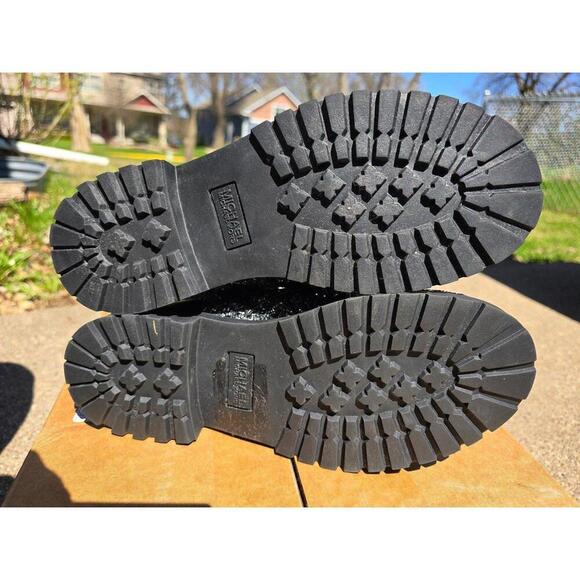 Michael Kors Alistair Glitter Combat Boot - Picture 6 of 7